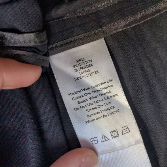 Eddie Bauer Women's Blazer Jacket Black 20 2 Button Long Sleeve Lined Career - Picture 11 of 14